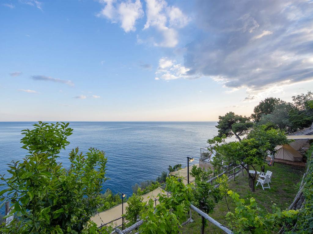 マイオーリ Cannaverde - Amalfi Coast Campヴィラ エクステリア 写真