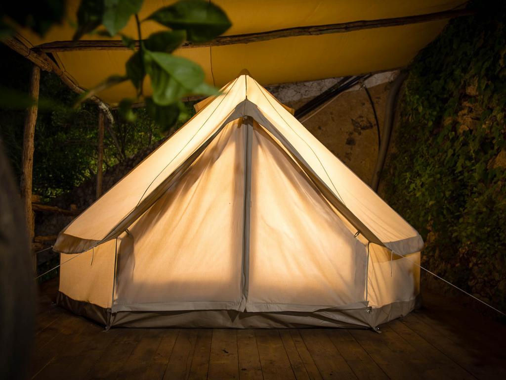 マイオーリ Cannaverde - Amalfi Coast Campヴィラ エクステリア 写真