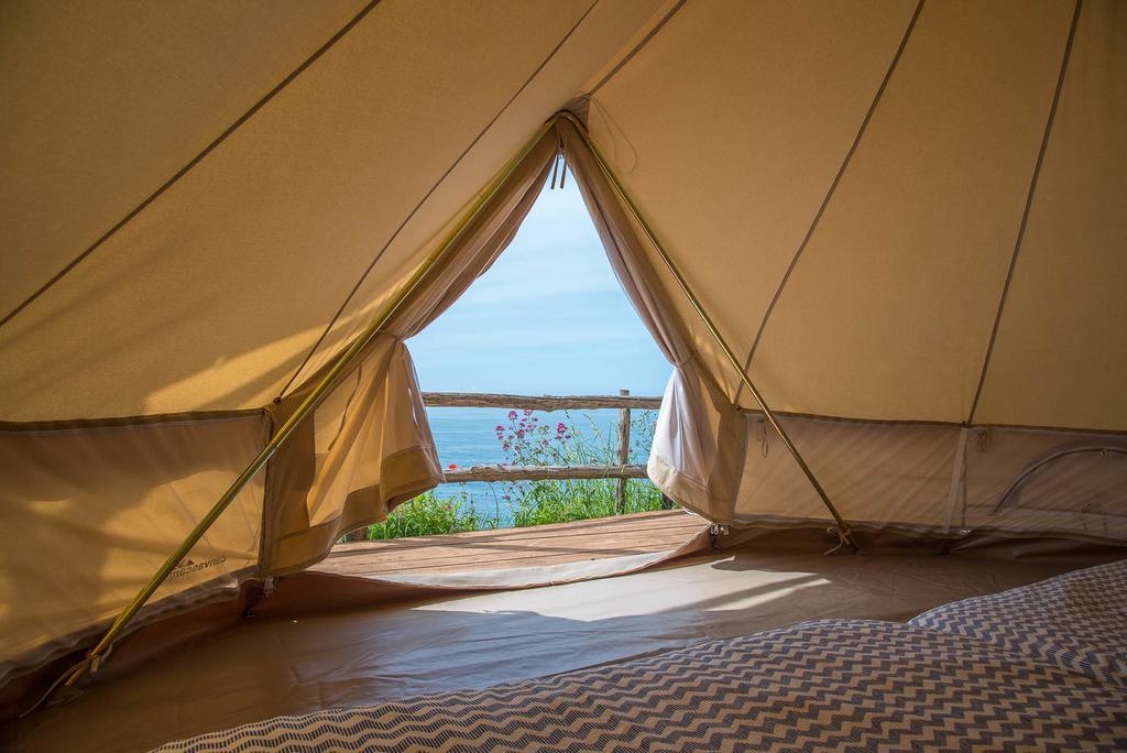 マイオーリ Cannaverde - Amalfi Coast Campヴィラ エクステリア 写真