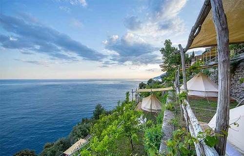 マイオーリ Cannaverde - Amalfi Coast Campヴィラ エクステリア 写真