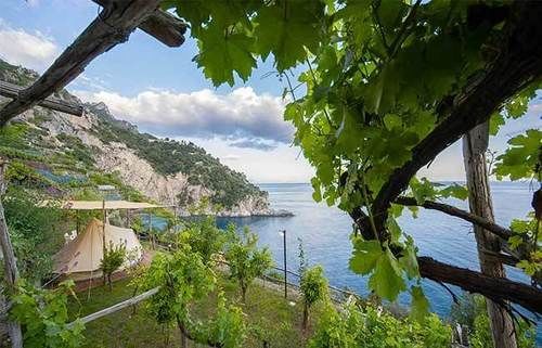 マイオーリ Cannaverde - Amalfi Coast Campヴィラ エクステリア 写真