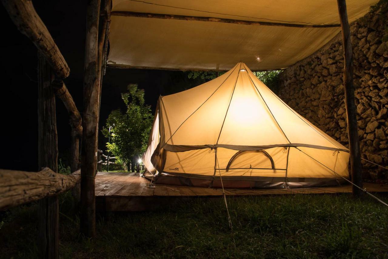 マイオーリ Cannaverde - Amalfi Coast Campヴィラ エクステリア 写真
