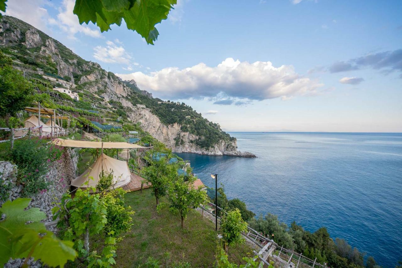 マイオーリ Cannaverde - Amalfi Coast Campヴィラ エクステリア 写真