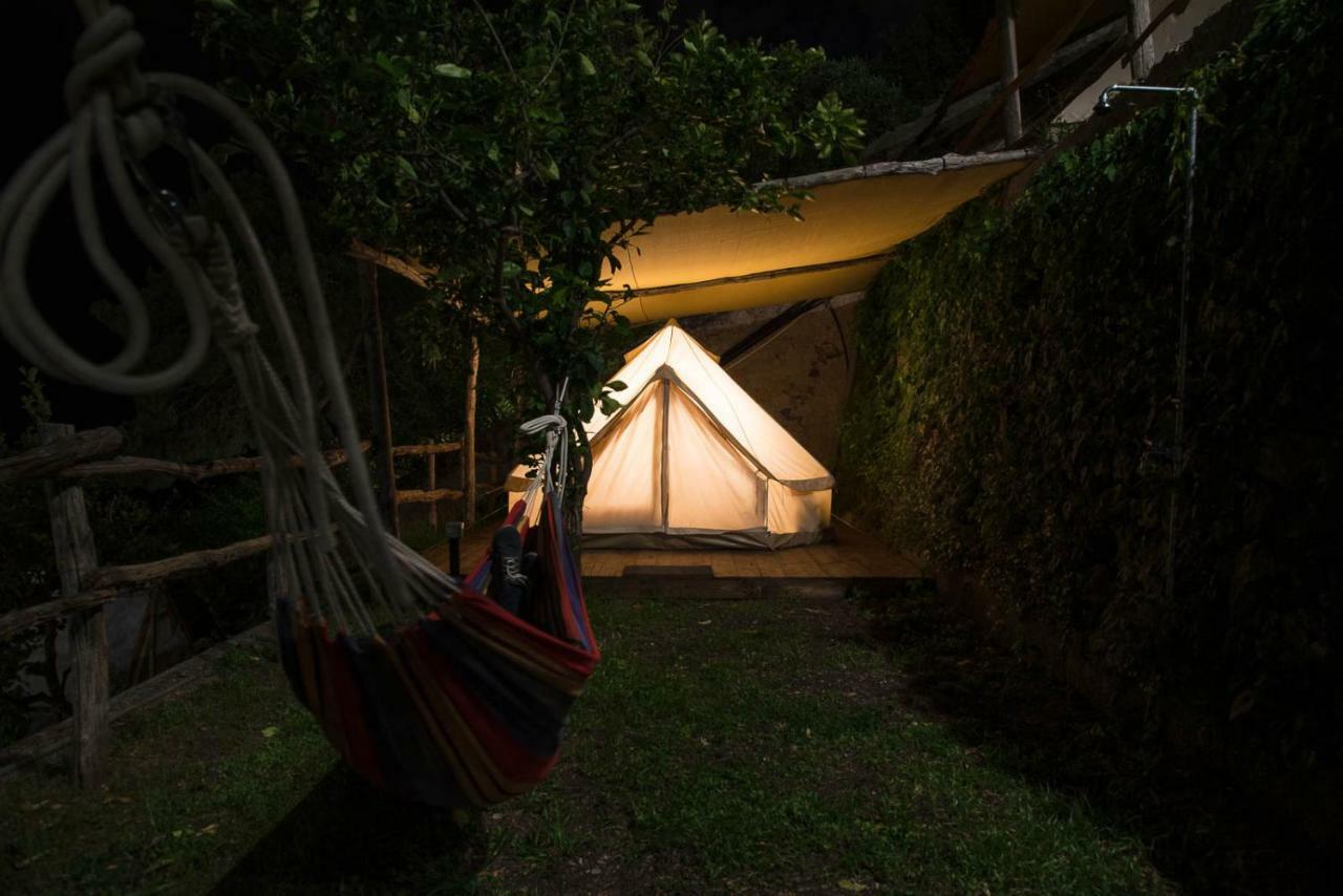 マイオーリ Cannaverde - Amalfi Coast Campヴィラ エクステリア 写真